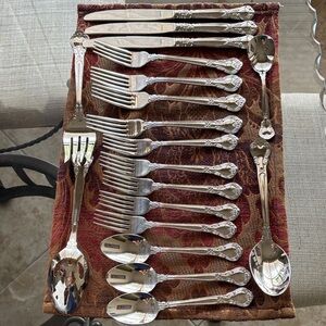 Gorham Silver Flatware Set